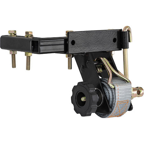 Pair of Ratchet Strap Mounts with Ratcheting Tie Downs for Pickup Truck Ladder Racks - 1501416 - Buyers Products
