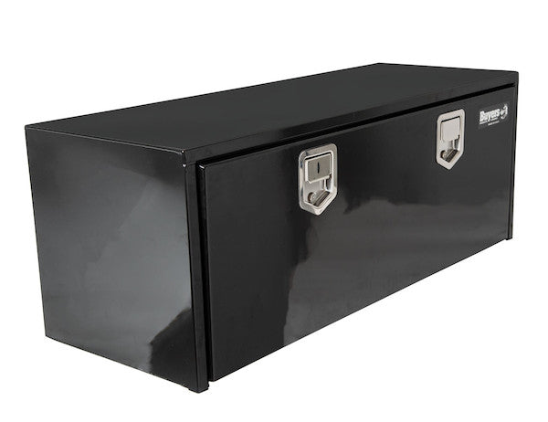 Load image into Gallery viewer, Black Steel Underbody Truck Tool Box With Paddle Latch Series - 1702110 - Buyers Products
