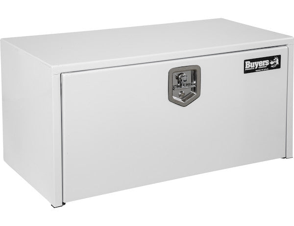 18x18x24 Inch White Steel Underbody Truck Box - 1702400 - Buyers Products