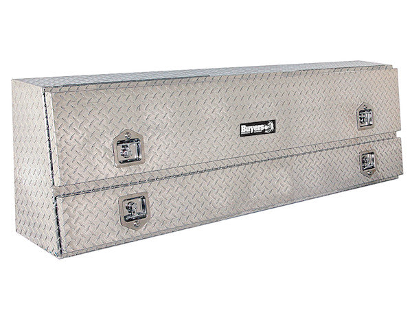 96 Inch Diamond Tread Aluminum Contractor Truck Box - 1705660 - Buyers Products