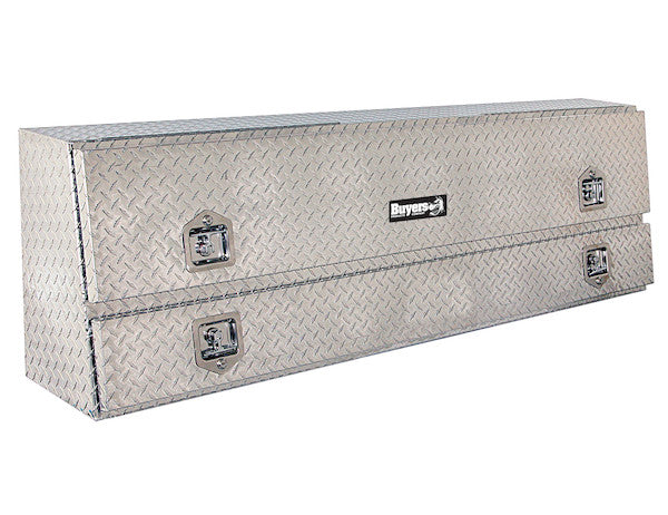 Load image into Gallery viewer, Diamond Tread Aluminum Pick-Up Truck Contractor With Lower Door Topsider Truck Tool Box Series - 1705640 - Buyers Products
