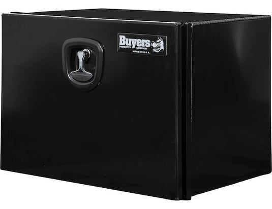 18x18x24 Inch Black Pro Series Smooth Aluminum Underbody Truck Box - 1706960 - Buyers Products
