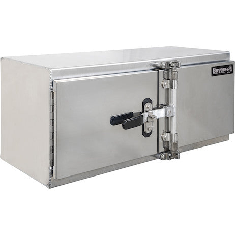 18x24x36 Inch Smooth Aluminum Underbody Truck Tool Box - Double Barn Door, Cam Lock Hardware - 1762621 - Buyers Products