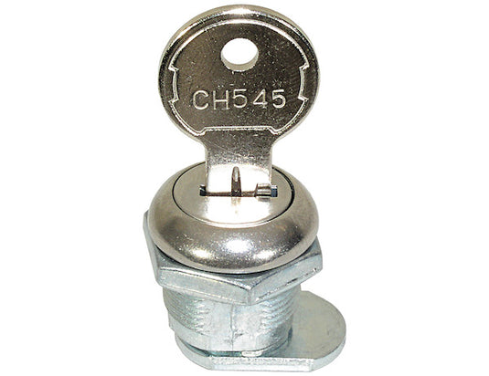 Replacement Lock Cylinder with Key for Heavy-Duty and Junior Latches - 19CH545 - Buyers Products