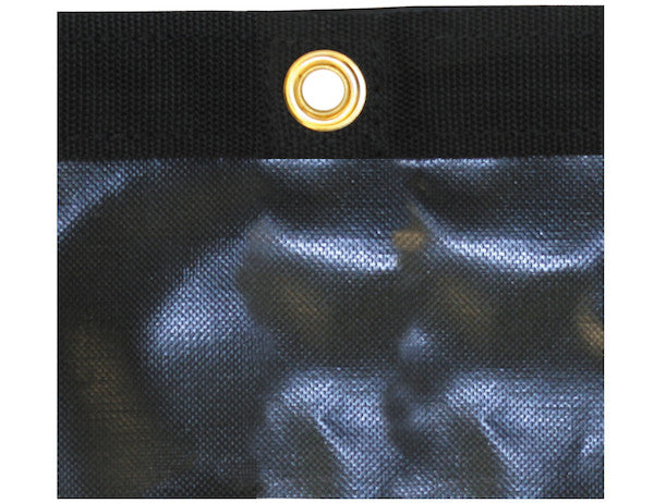 Heavy Duty Black Solid Tarp 7 x 18 Foot - 3011351 - Buyers Products