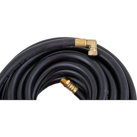 50 Foot Rubber Hose - 1/2 Inch Diameter (Works with Hose Reel