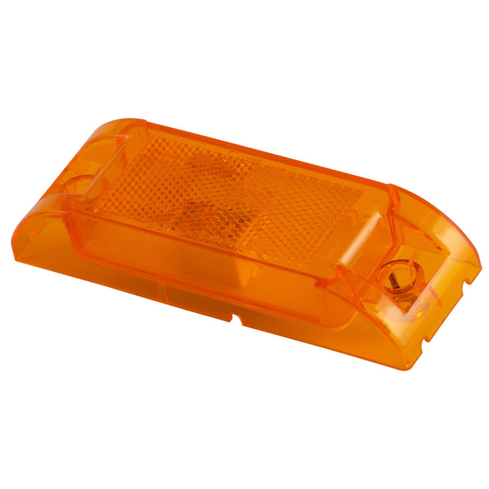 CLR/MKR Lamp, Yellow, Reflex Lens, Sealed - 46073 - Grote