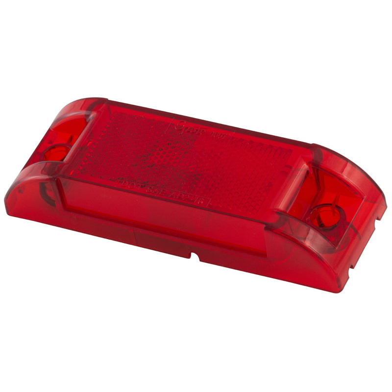 Load image into Gallery viewer, CLR/MKR Lamp, Red, Reflex Lens, Sealed, Kit (46072 + 66360) - 46082 - Grote
