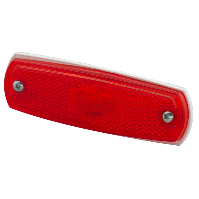 CLR/MKR Lamp, Red, Supernova® LED Low-Profile Without Bezel - 47262 - Grote