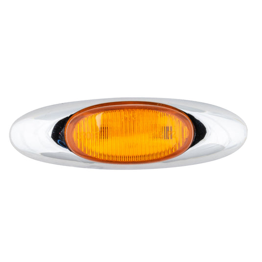 CLR/MKR, Yellow, LED, Micronova® P2 With Bezel - 47953 - Grote