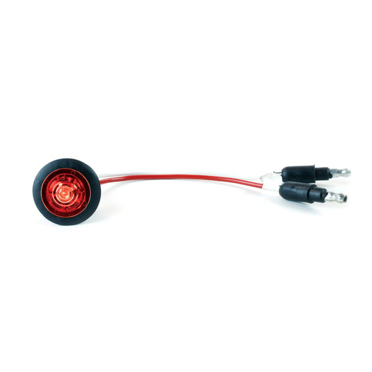 CLR/MKR, Red, LED, Round, Micronova® Pc With Grommet - 49332-3 - Grote
