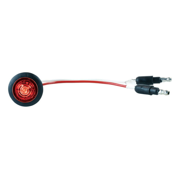 CLR/MKR, Red, LED, Round, Micronova® Pc With Grommet - 49332 - Grote