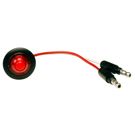 CLR/MKR Lamp, Red, Micronova® Dot, 12 Volt, W/Grommet, ECE Rated - 49342 - Grote