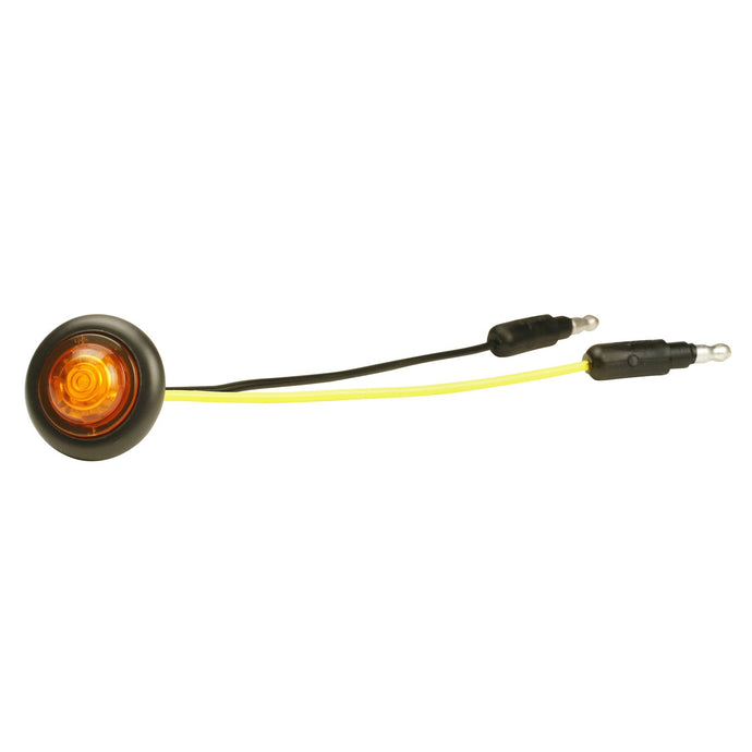 CLR/MKR Lamp, Yellow, Micronova® Dot, 12 Volt, W/Grommet, ECE Rated - 49343 - Grote
