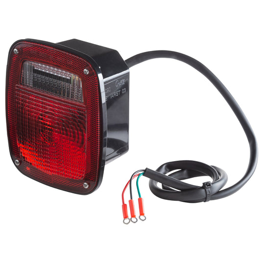 STT Lamp, Red, 2-Stud Mack®/Dodge® Replacement, Torsion-Mount - 50992 - Grote