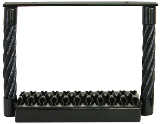 Black Powder Coated Cable Type Truck Step - 15 x 15 x 4.75 Inch Deep - 5231515 - Buyers Products