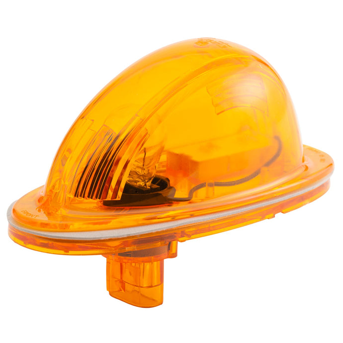 Hybrid Side Turn Lamp, Incandescent/LED, Yellow - 52423 - Grote