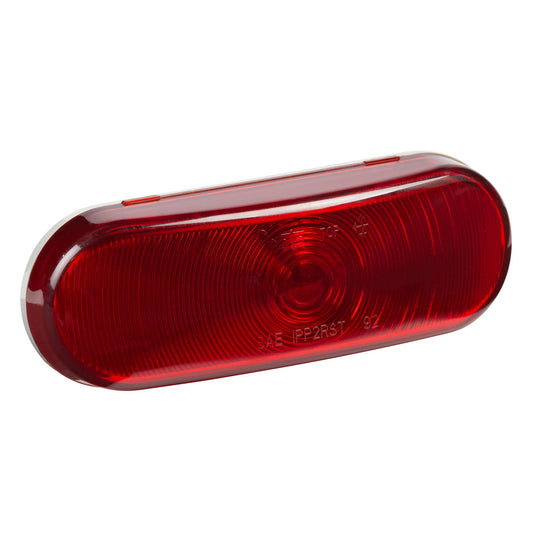 STT Lamp, Red, Oval Lamp Male Pin Torsion Mount® Iii - 52562 - Grote