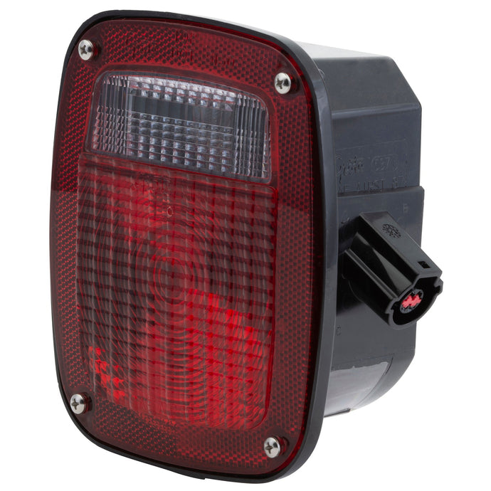 STT Lamp, Red, Combination Box With Ford®-Style Side Connector, Lh - 53782 - Grote