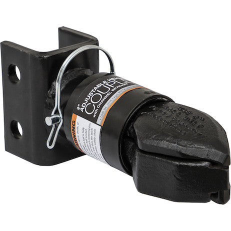 2-5/16in. Adjustable Channel Mount Cast Steel Coupler - 5431705 - Buyers Products