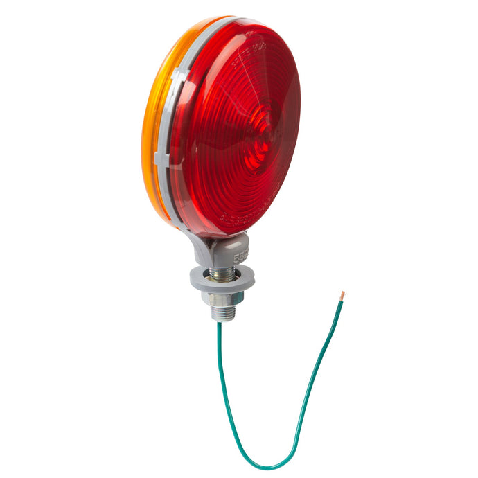 STT Lamp, Red &Yellow, Thin-Line, Dbl-Face, Sngl Contact - 55220 - Grote