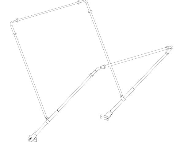 Aluminum Tarp Tension Bow - 5540000 - Buyers Products