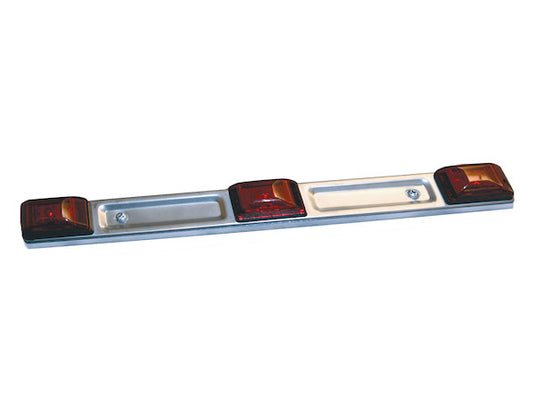 14 Inch Stainless Steel ID Bar Light With 9 LED - 5621720 - Buyers Products