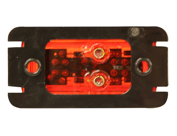 2.5 Inch Amber Surface Mount Marker Light With 3 LED - 5622204 - Buyers Products