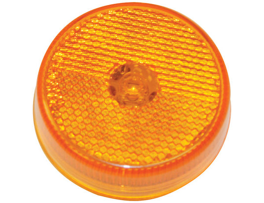 2.5 Inch Red Marker Clearance Light with Reflex With 4 LED - 5622551 - Buyers Products