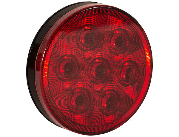 4 Inch Red Round Stop/Turn/Tail Light With 7 LEDs - Light Only - 5624156 - Buyers Products