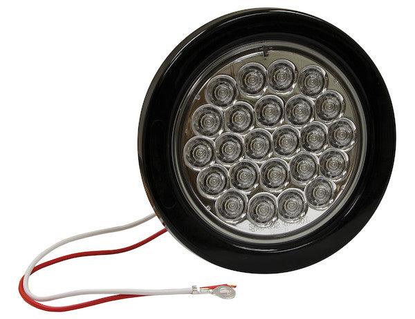 4 Inch Clear Round Backup Light with 24 LEDs (Sold in Multiples of 10) - 5624325 - Buyers Products