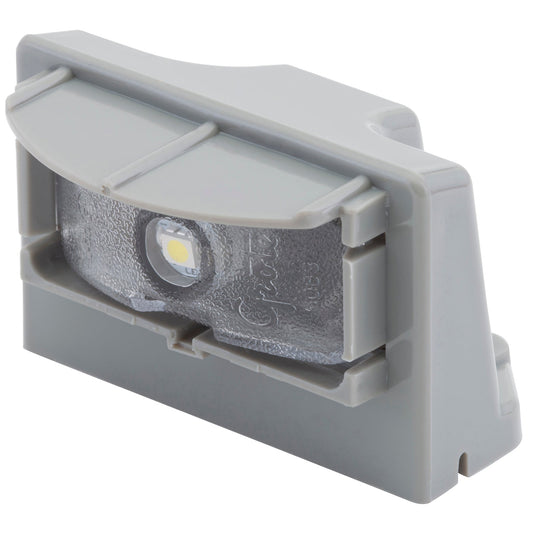 License Lamp, Clear, Micronova® LED W/Gray Bracket (43960) - 60681 - Grote