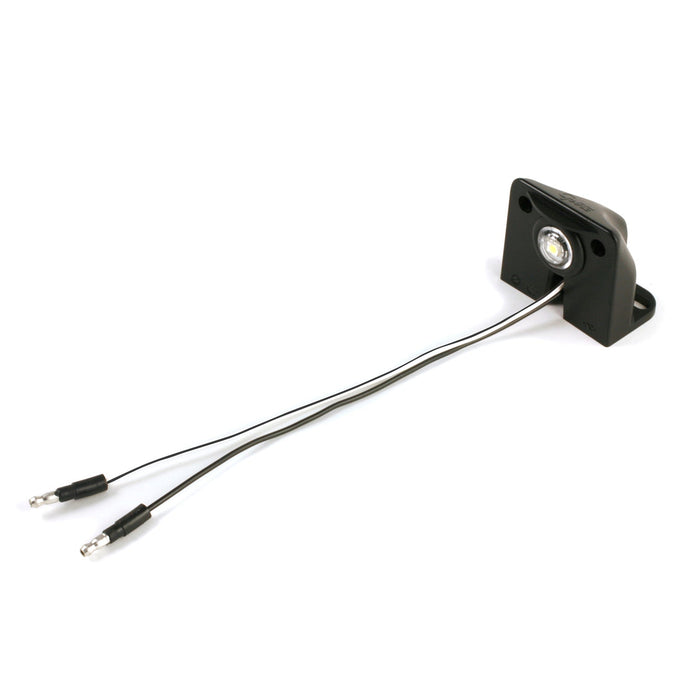 License Lamp, Clear, Micronova® LED Dot W/Black Bracket (42322) - 60791 - Grote