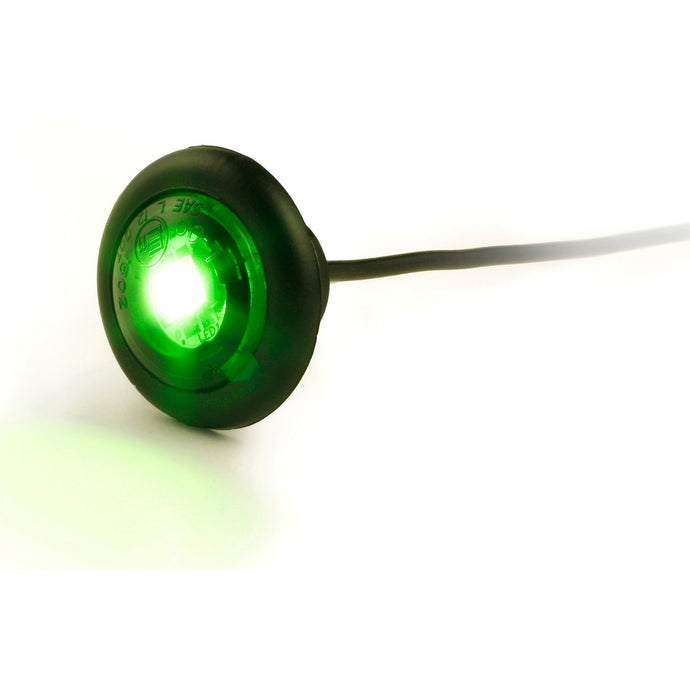 CLR/MKR, Green, LED, Round, Micronova® Dot, Indicator Lamp - 60824 - Grote