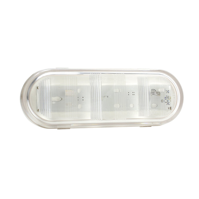 Back-Up Lamp, Oval, LED, Male Pin, Single Diode, Dual System - 62051 - Grote
