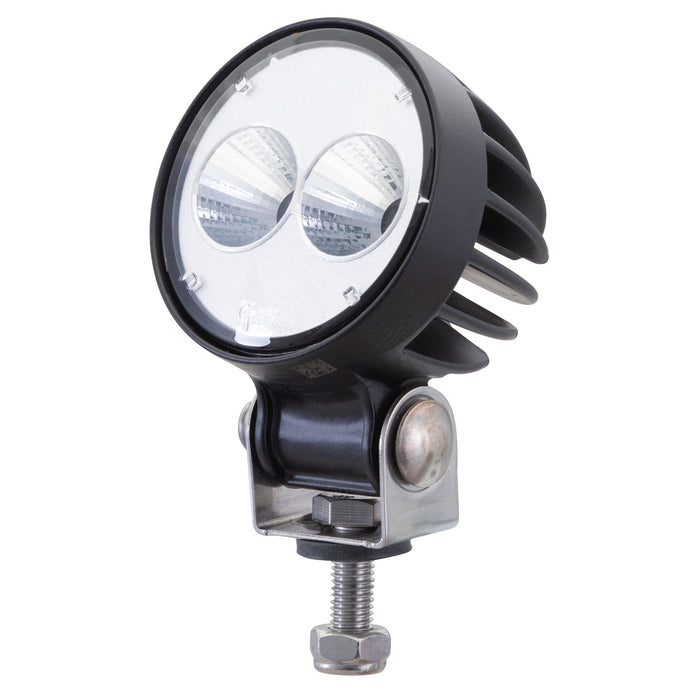 Forward Lighting, Black, Round, LED, Work Lamp, Far Pattern, Pendant Mount, 12V - 64g41 - Grote