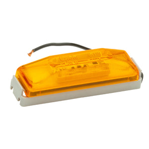 CLR/MKR Lamp, Yellow, Supernova® LED U.S. 19 Series, Kit (47093 + 43850) - 65203 - Grote