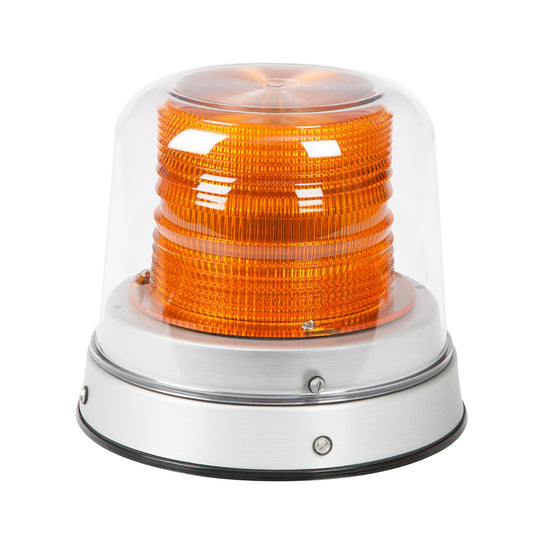 Emergency Lighting, Amber, LED Beacon S.A.E. Class I 12 To 24 V High Lens - 78013 - Grote