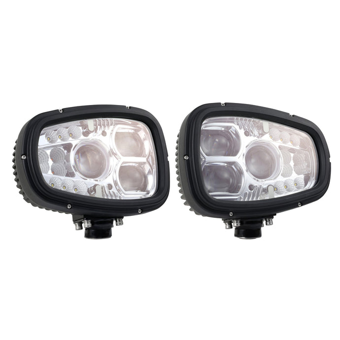 LED Heated Snow Plow Lamps (Pair Pack) - 84661-4 - Grote