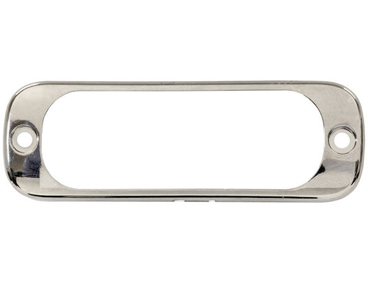 Chrome Bezel For 3.375 Inch Thin Mount Horizontal Strobe Light - 8892320 - Buyers Products