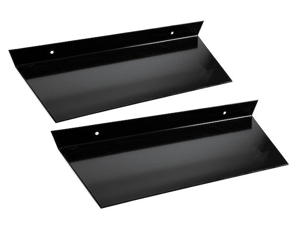 Replacement Black Powder Coat Under Tailgate Spill Shield Pair - 924F0106PR - Buyers Products