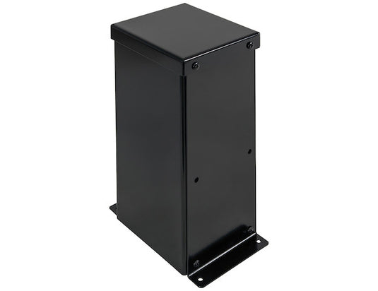 Black Blank Control Console 7 Inch Wide x 6-1/8 Inch Deep x 14-1/8 High - AC010B - Buyers Products