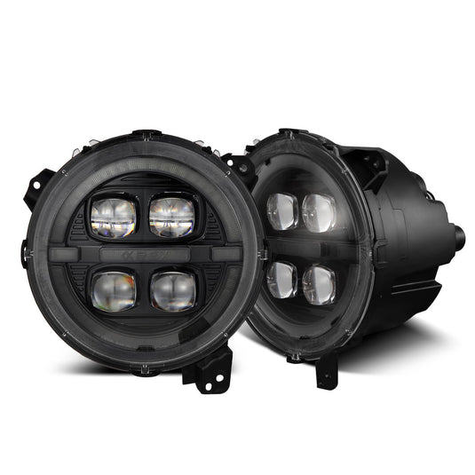 LED PROJ H.LITE 18-23 WRANGLER ALPHA BLACK - ALP-880867 - Absolute Autoguard