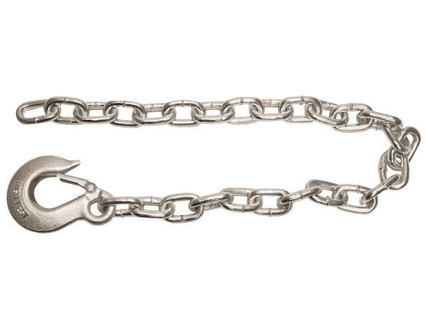 3/8x22 Inch Class 4 Trailer Safety Chain With 1 Inch Forged Slip Hook-30 Proof - B03822SC - Buyers Products