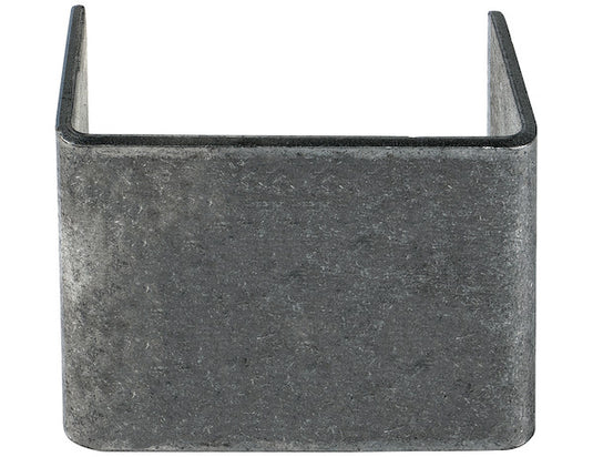 Straight Weld-On Stake Pocket - 1.5x3 Inch Inside x 2.5 Inch Depth - B2373W - Buyers Products