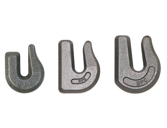 3/8 Inch Drop Forged Weld-On Heavy-Duty Towing Hook - Grade 43 - B2408W375 - Buyers Products