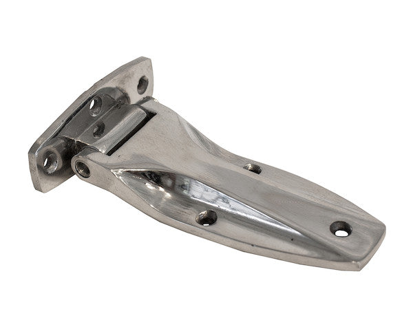 Left Cargo Trailer Flush Hinge with 1/4 Inch Pin - 3.28 x 5.59 Inch-Cast Zinc - B2426SSCL - Buyers Products