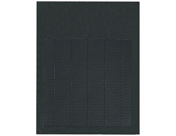 Heavy Anti-Spray Black Rubber Mudflaps 24x30 Inch - B30SRP - Buyers Products