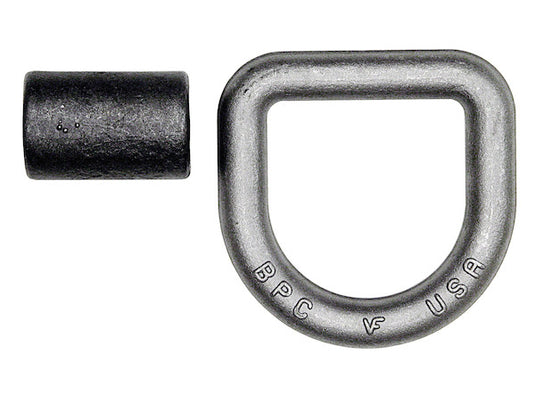 Domestically Forged 3/4 Inch Forged D-Ring With Weld-On Mounting Bracket - B46 - Buyers Products