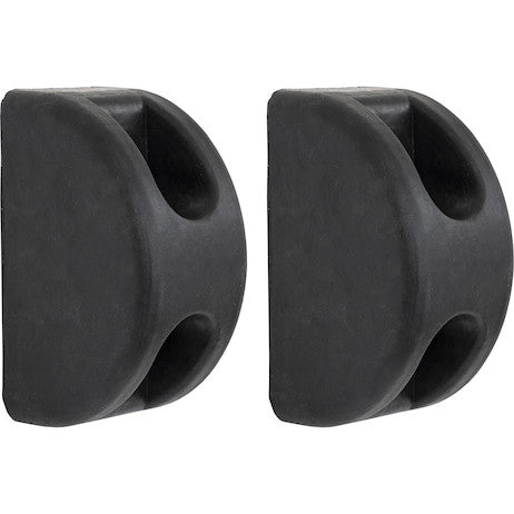 D-Shaped Molded Rubber Bumper - 3 x 3-1/2 x 6 Inch Tall - Single - B5801 - Buyers Products